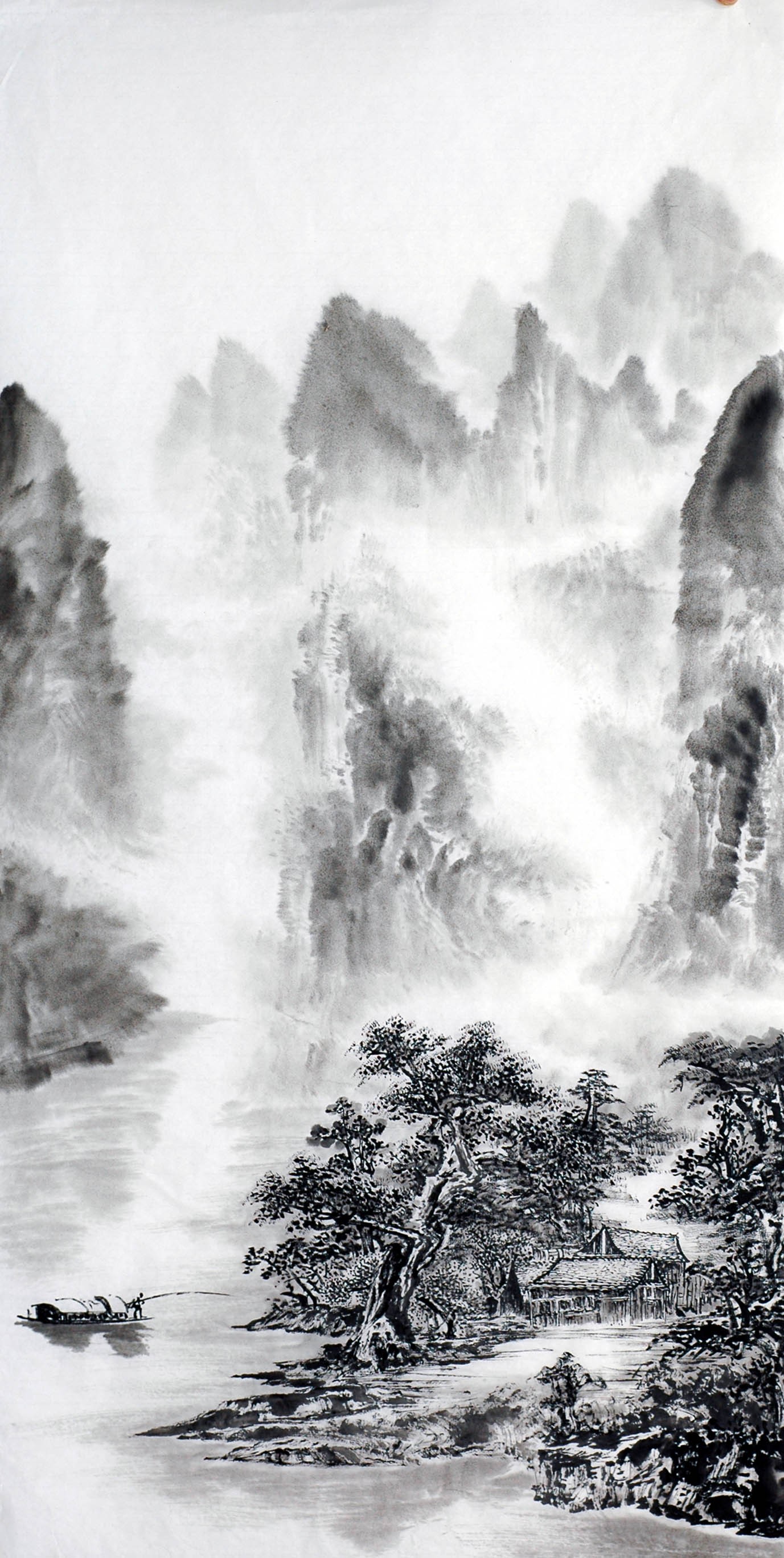 Chinese Landscape Painting - CNAG012780