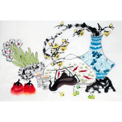 Chinese Flowers&Trees Painting - CNAG012800
