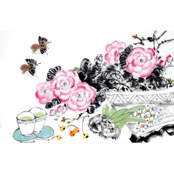 Chinese Flowers&Trees Painting - CNAG012807