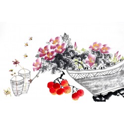 Chinese Flowers&Trees Painting - CNAG012812