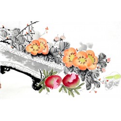 Chinese Flowers&Trees Painting - CNAG012814