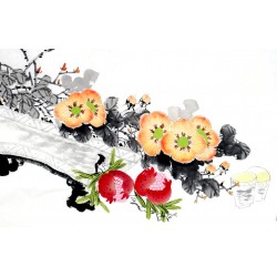 Chinese Flowers&Trees Painting - CNAG012815
