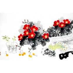 Chinese Flowers&Trees Painting - CNAG012816