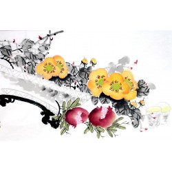 Chinese Flowers&Trees Painting - CNAG012817