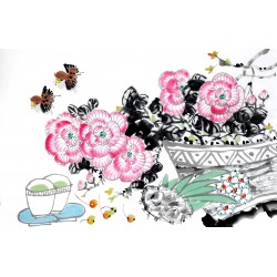 Chinese Flowers&Trees Painting - CNAG012818