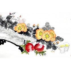Chinese Flowers&Trees Painting - CNAG012819