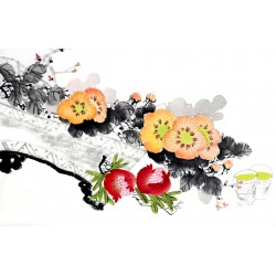 Chinese Flowers&Trees Painting - CNAG012823
