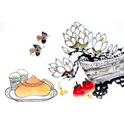Chinese Flowers&Trees Painting - CNAG012825