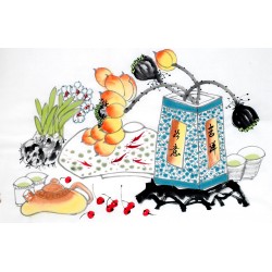 Chinese Flowers&Trees Painting - CNAG012827