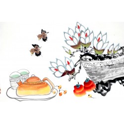 Chinese Flowers&Trees Painting - CNAG012837