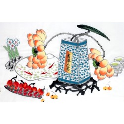Chinese Flowers&Trees Painting - CNAG012848