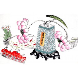 Chinese Flowers&Trees Painting - CNAG012849