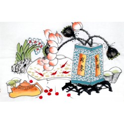 Chinese Flowers&Trees Painting - CNAG012850