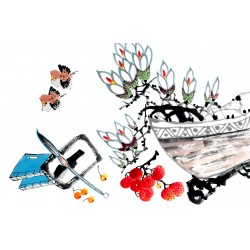 Chinese Flowers&Trees Painting - CNAG012857