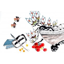 Chinese Flowers&Trees Painting - CNAG012862