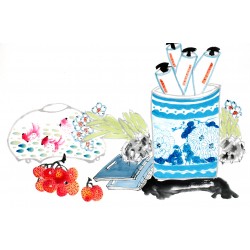 Chinese Flowers&Trees Painting - CNAG012863