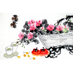 Chinese Flowers&Trees Painting - CNAG012865