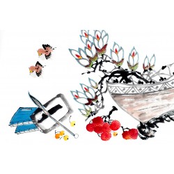 Chinese Flowers&Trees Painting - CNAG012870