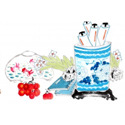 Chinese Flowers&Trees Painting - CNAG012871
