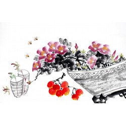 Chinese Flowers&Trees Painting - CNAG012873