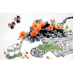 Chinese Flowers&Trees Painting - CNAG012884