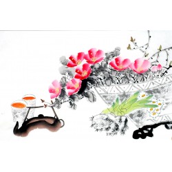 Chinese Flowers&Trees Painting - CNAG012885