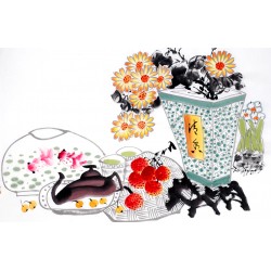 Chinese Flowers&Trees Painting - CNAG012888