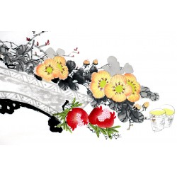 Chinese Flowers&Trees Painting - CNAG012892