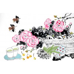 Chinese Flowers&Trees Painting - CNAG012895