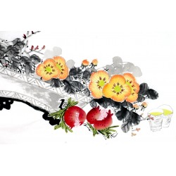 Chinese Flowers&Trees Painting - CNAG012896