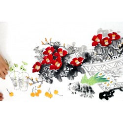 Chinese Flowers&Trees Painting - CNAG012898