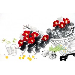 Chinese Flowers&Trees Painting - CNAG012899