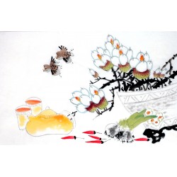 Chinese Flowers&Trees Painting - CNAG012901