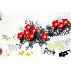 Chinese Flowers&Trees Painting - CNAG012903