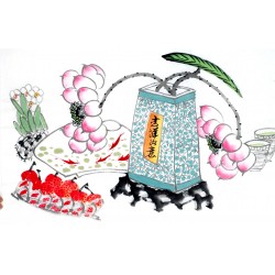 Chinese Flowers&Trees Painting - CNAG012913