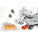 Chinese Flowers&Trees Painting - CNAG012915