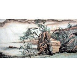 Chinese Landscape Painting - CNAG012925