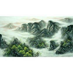 Chinese Landscape Painting - CNAG012928
