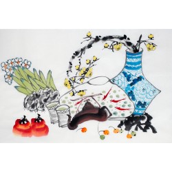Chinese Flowers&Trees Painting - CNAG012938