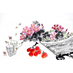 Chinese Flowers&Trees Painting - CNAG012940