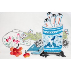 Chinese Flowers&Trees Painting - CNAG012942