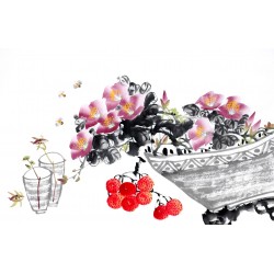 Chinese Flowers&Trees Painting - CNAG012944
