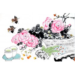 Chinese Flowers&Trees Painting - CNAG012945