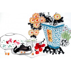 Chinese Flowers&Trees Painting - CNAG012947