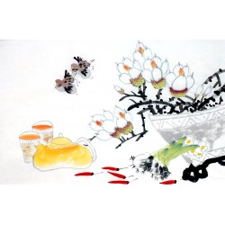 Chinese Flowers&Trees Painting - CNAG012950