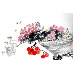 Chinese Flowers&Trees Painting - CNAG012951