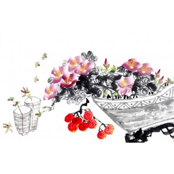 Chinese Flowers&Trees Painting - CNAG012953
