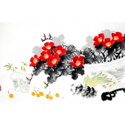 Chinese Flowers&Trees Painting - CNAG012955