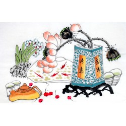 Chinese Flowers&Trees Painting - CNAG012957