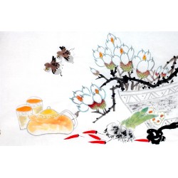 Chinese Flowers&Trees Painting - CNAG012960